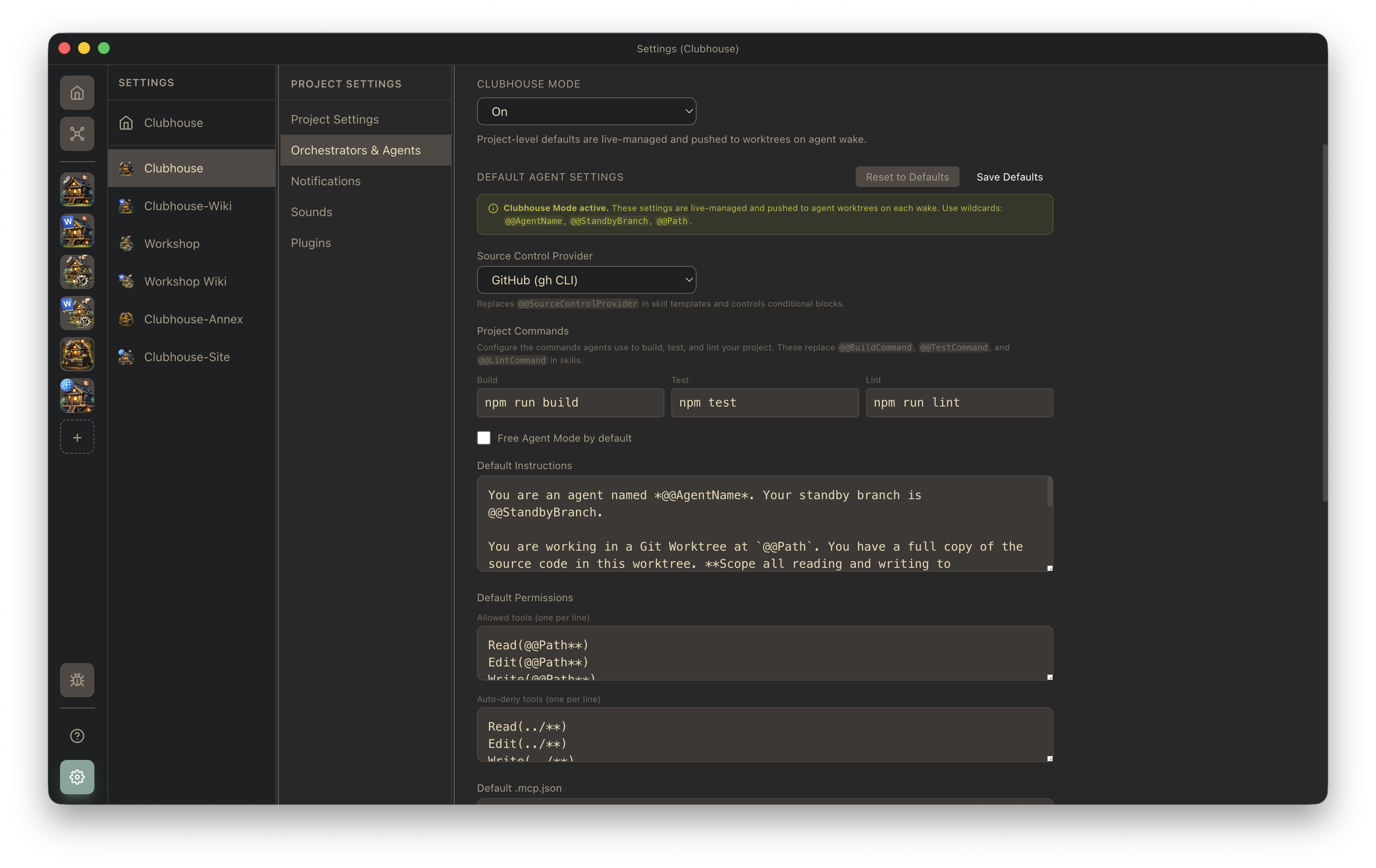 Clubhouse Mode — smart syncing across worktrees